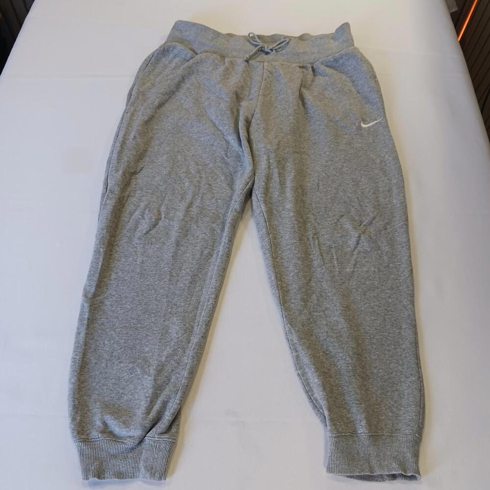 Nike Women's XL (36×28) Gray Sportswear Phoenix High-Waisted Joggers DQ5688-063 - Picture 14 of 16